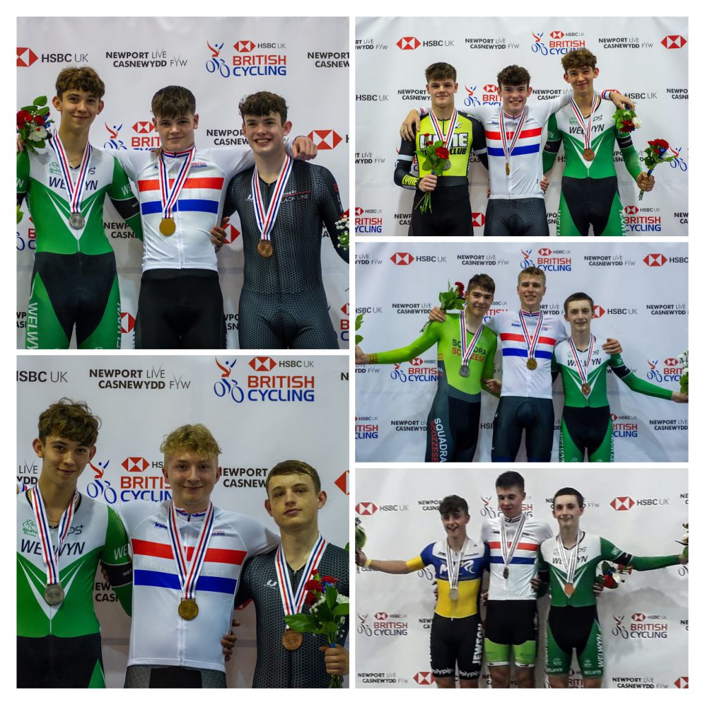 Tom and Joe visited the podium 5 times during the championships