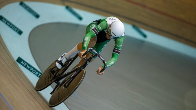 Tom Sharples setting the National record in the 500m TT. All photos @ David Partridge / 5311 Media